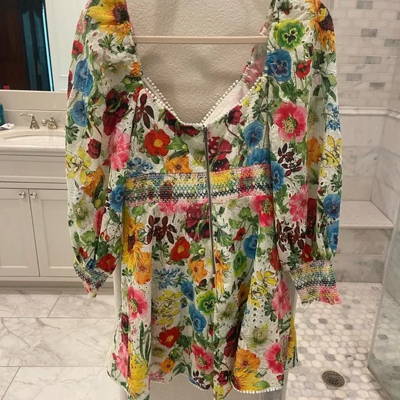 Alice + Olivia Multicolor Floral Dress - Picture 2 of 4
